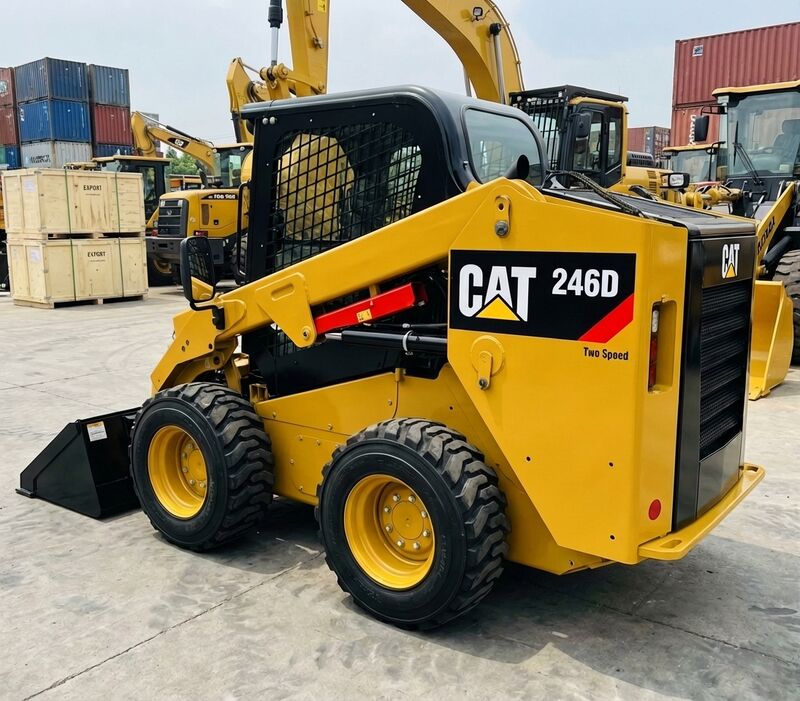 CAT 246D Two Speed Skid Steer